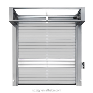Custom-Made Intelligent Aluminium Alloy Turbo Roller Gate Industrial Doors for Factory Workshop Garage