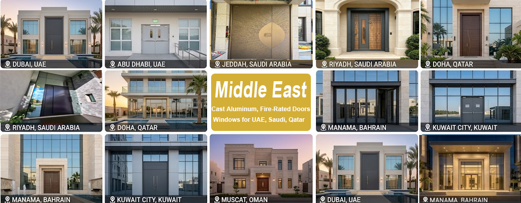 Middle East door and window projects