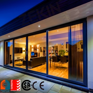 Customized Aluminum Patio Balcony Sliding Doors