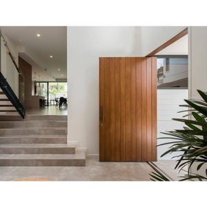 Solid Wood Pivot Entry Door for Villa