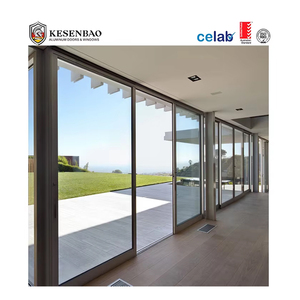 Australian Standard Aluminum Exterior Glass Sliding Door System