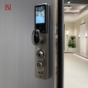 Top Brand Intelligent Fingerprint Lock Entry Metal Steel Door Fast Delivery Exterior Patio Front Security Door For Villas
