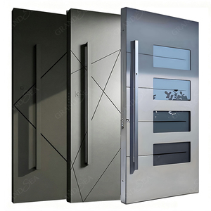 Luxury Modern American Cast Aluminum Smart Armored Entry Door