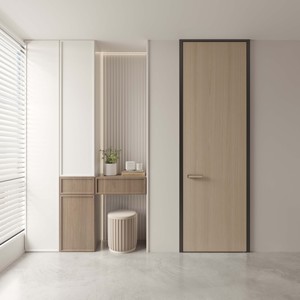 Modern Design High-Performance Aluminum-Wooden Interior Doors with Elegant Honeycomb Panels