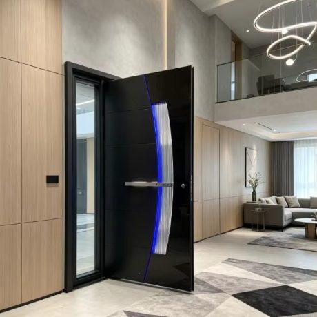 Cast aluminum alloy villa door