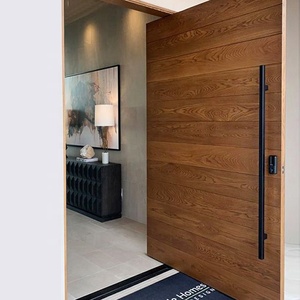 Solid Wood Teak Entrance Pivot Door