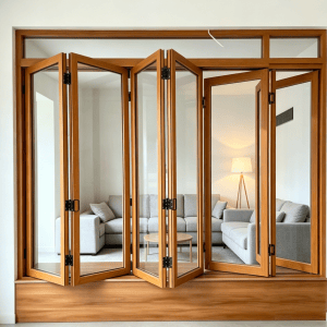 Heavy-Duty Aluminum Folding Window System